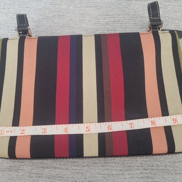 Kate Spade Handbag Multicolor York Stripe - Picture 4 of 12